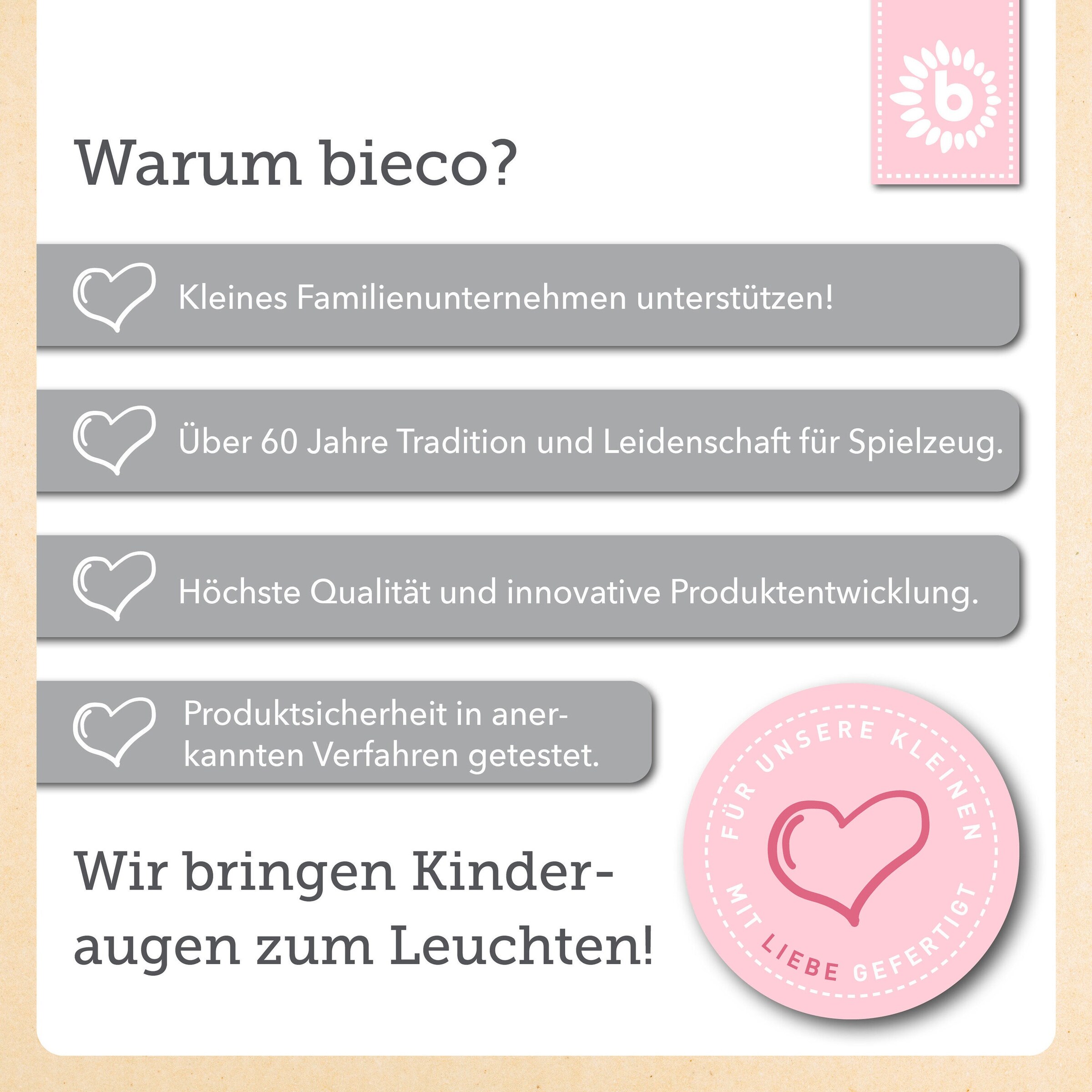 Bieco Kleiderbügel Kinder 16 St. Rosa
