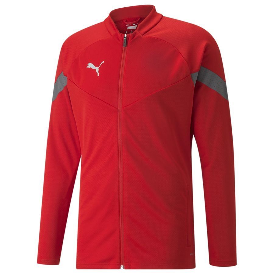 PUMA Haut d'Entraînement teamFINAL - Rouge/Gris