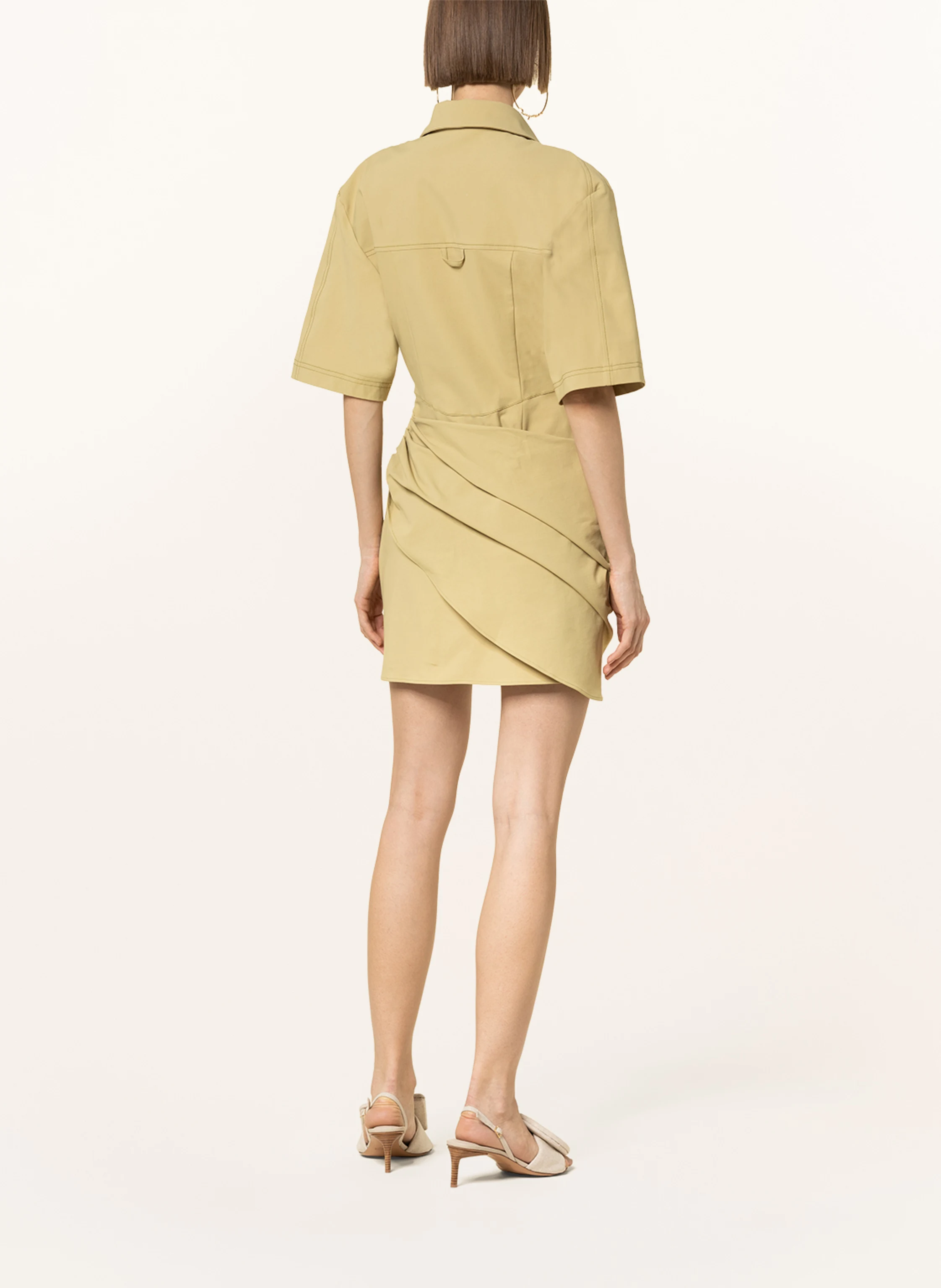 JACQUEMUS Hemdblusenkleid LA ROBE CAMISA mit Cut-out