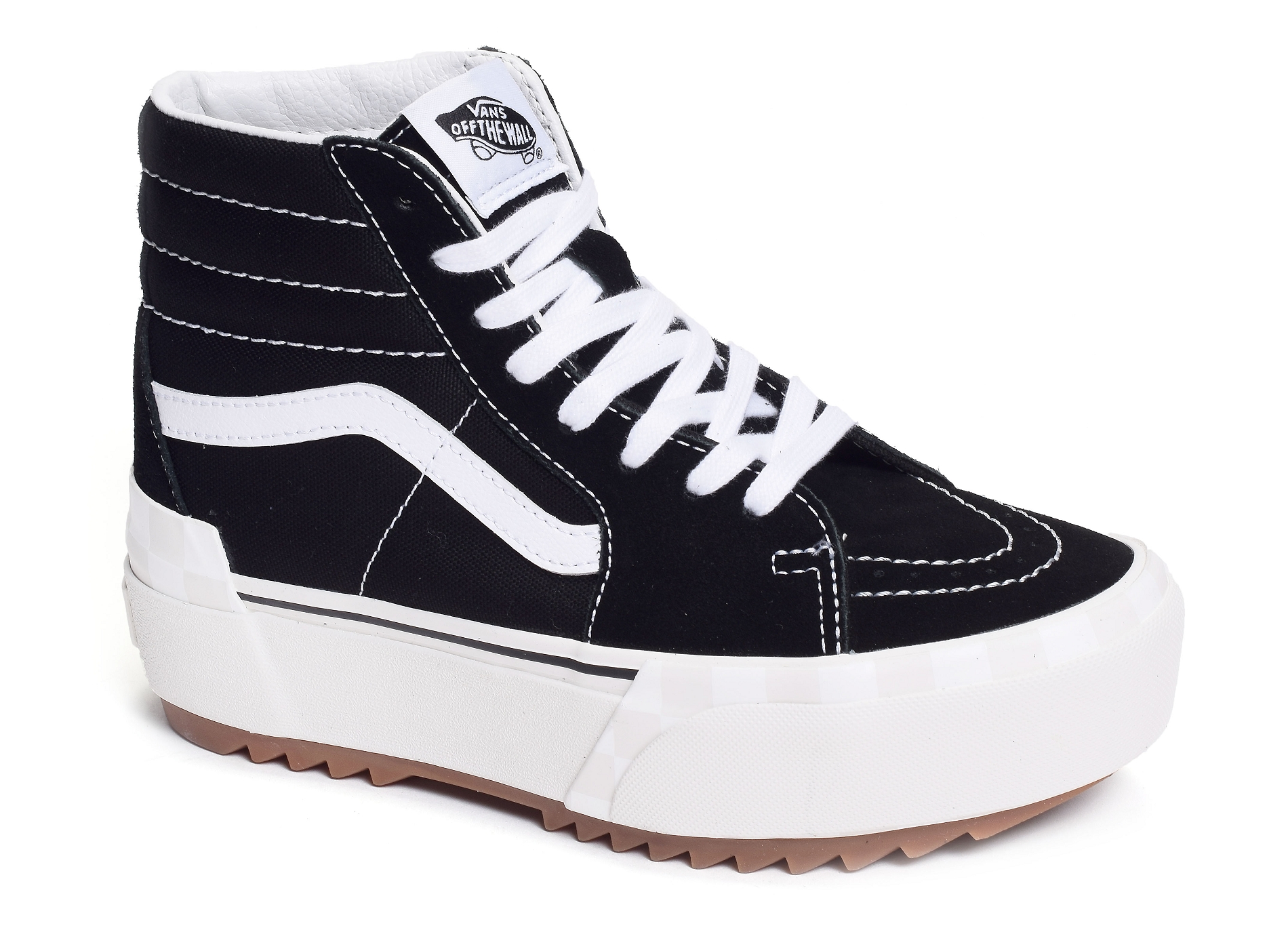 Ua sk8 hi stacked noir