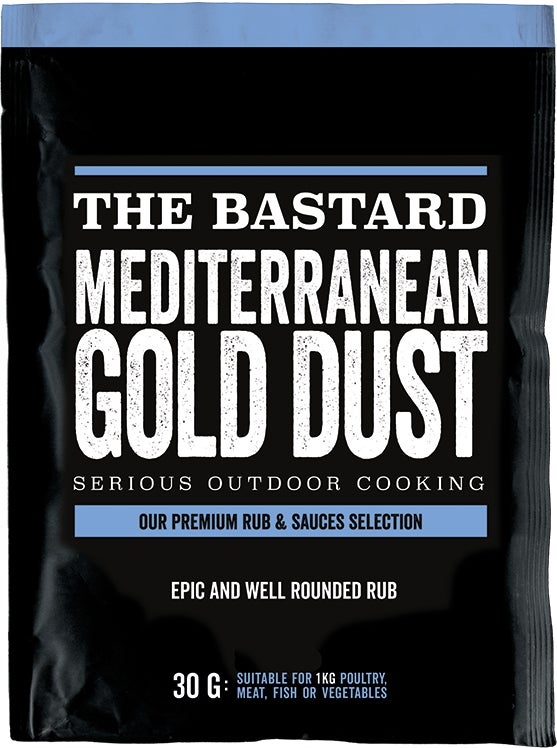 The Bastard BBQ rub Mediterranean Gold Dust 30 gr