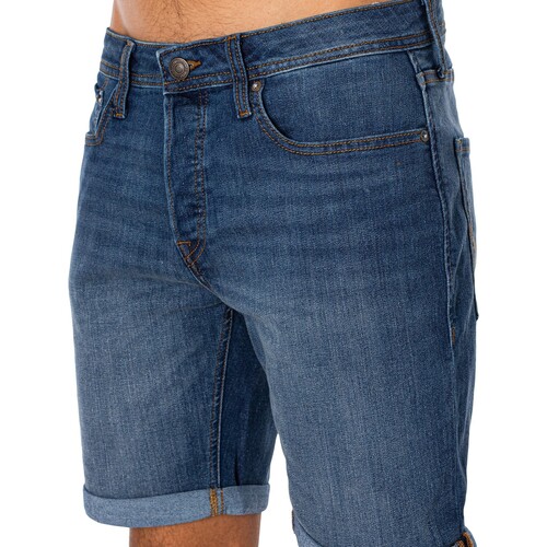 Jack & Jones - Shorts De Mezclilla Rick Azul