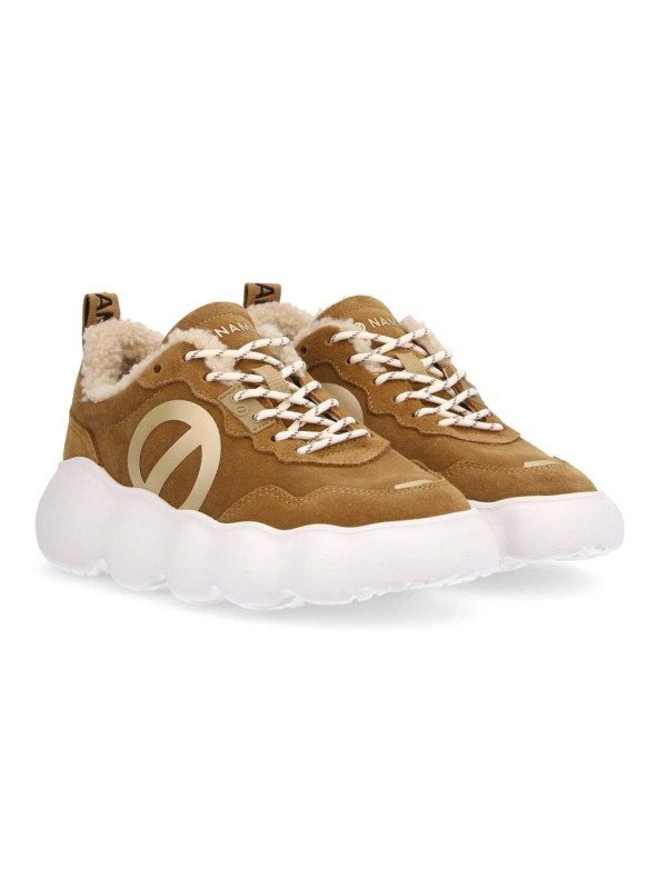 GONG JOGGER  Suede/Fur - No Name