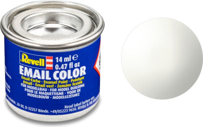 Emalje Maling Til Hobby - Revell - White Gloss 14 ML