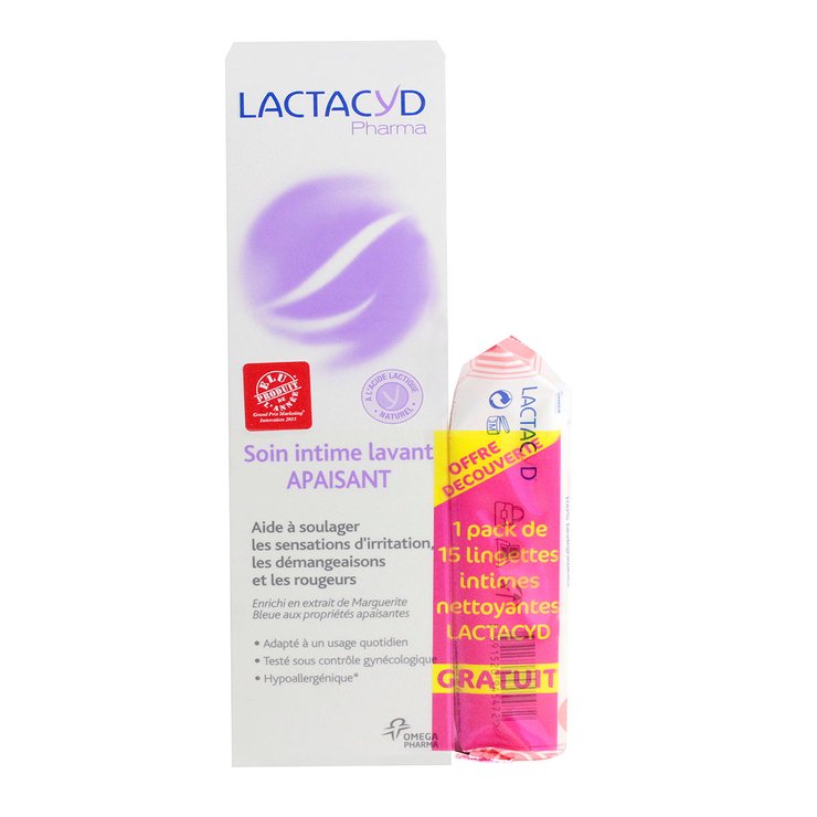 Soin intime apaisant & pack lingettes