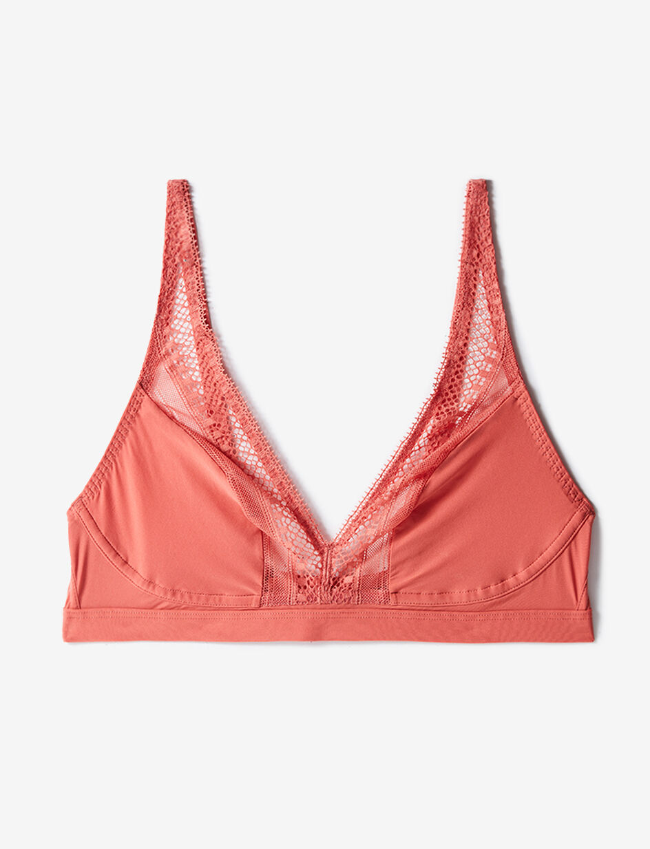Soutien-gorge sans armatures - rose bonbon