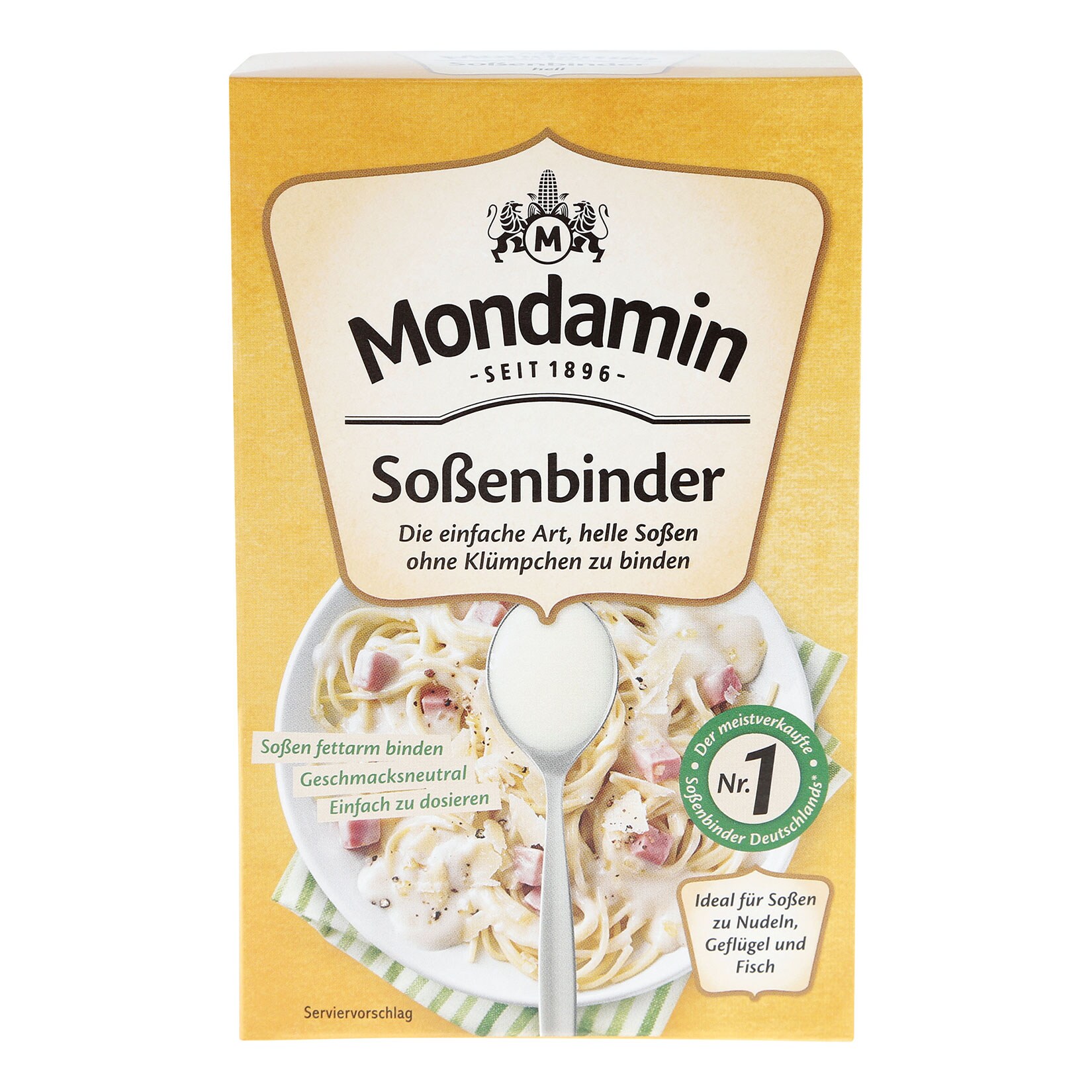 Mondamin Soßenbinder dunkel 250 g, 16er Pack