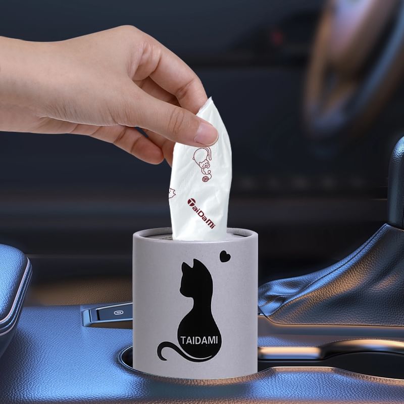 Het Open Boek - Print Auto Tissue Box / Navulling