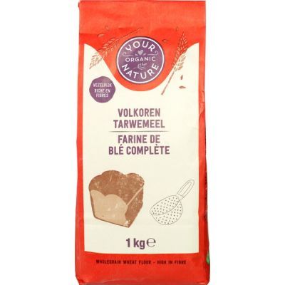 Your Organic Nature Tarwemeel volkoren 1000 gram