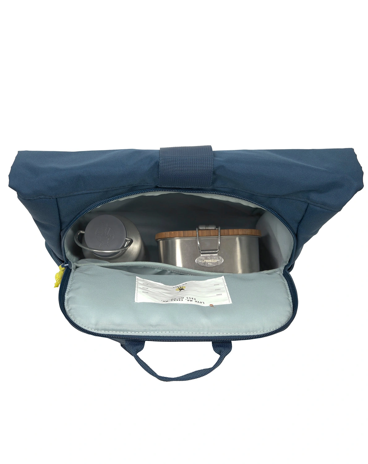Kinderrucksack ROLLTOP (26,5x15x39) in blau