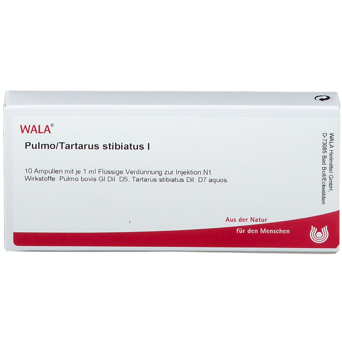 Wala® PULMO/ Tartar. Stib. I Amp.