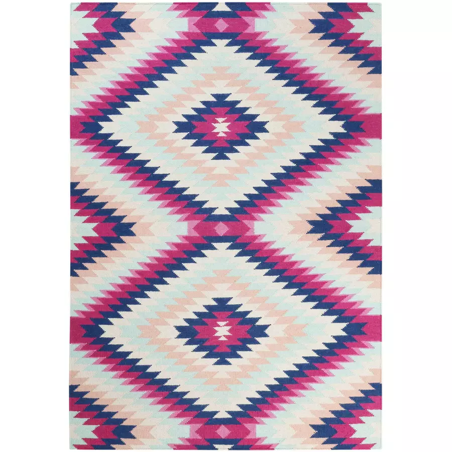 Accessorize Kurzflorteppich Aurel rosa