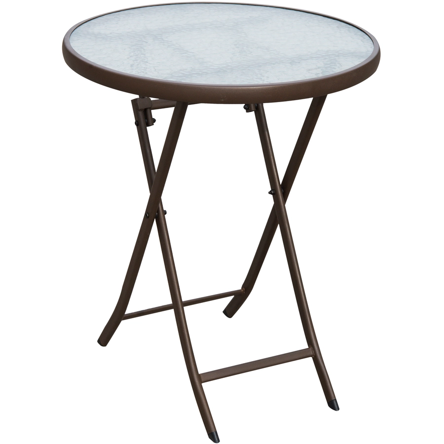 Outsunny Polyrattan Bistroset für 2 Personen braun