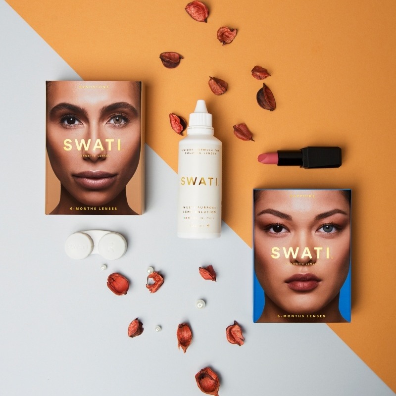SWATI Cosmetics 6 Months Lenses - Sandstone