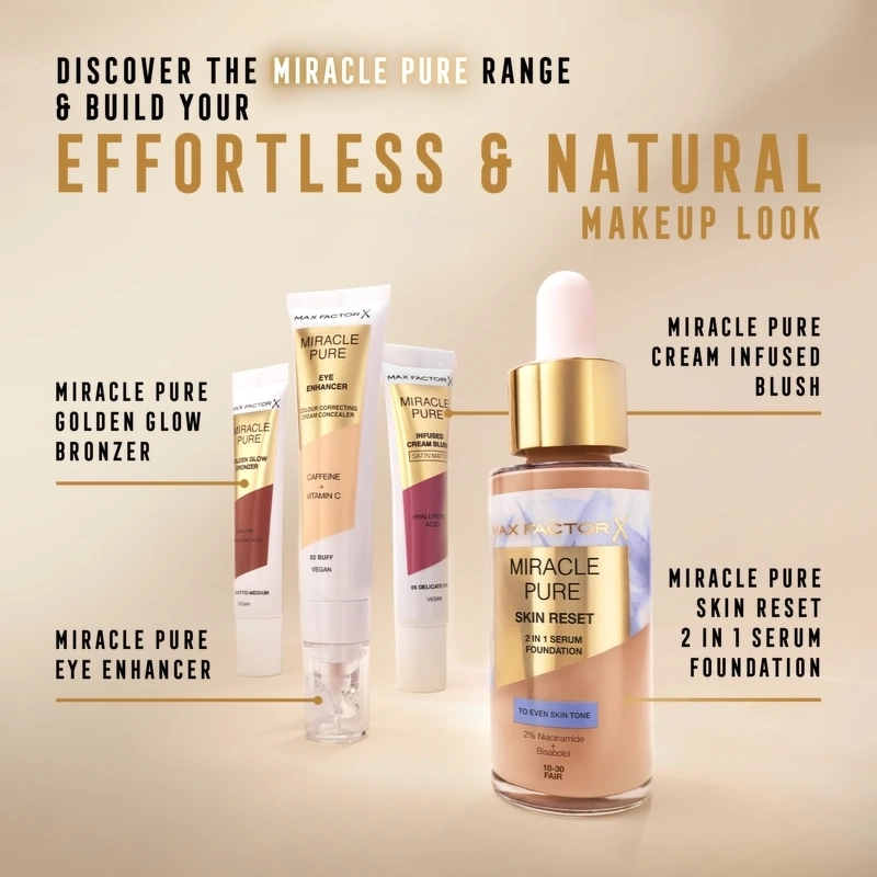 Max Factor Miracle Pure Bronzer 15 ml - 01 Light To Medium