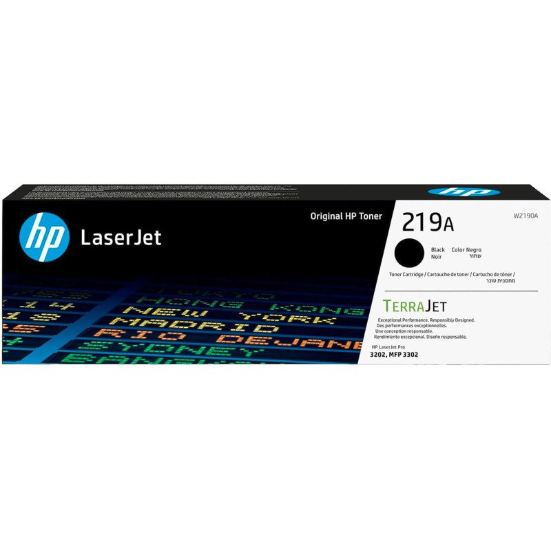 HP TerraJet 219A Toner noir pour imprimante laser