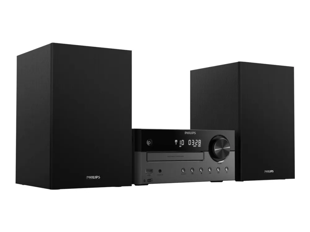 Philips-TAM4505 - Mikrosystem - DAB /Bluetooth/CD - 60 Watt (Total) - Sort