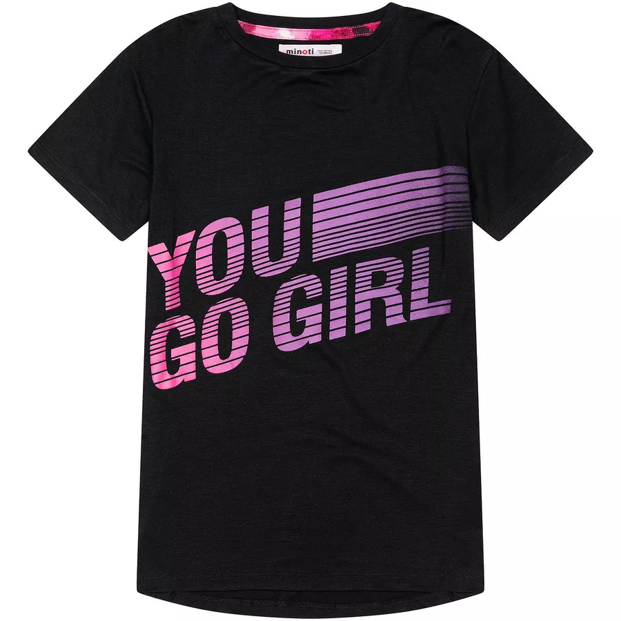 MINOTI T-Shirt Schwarz