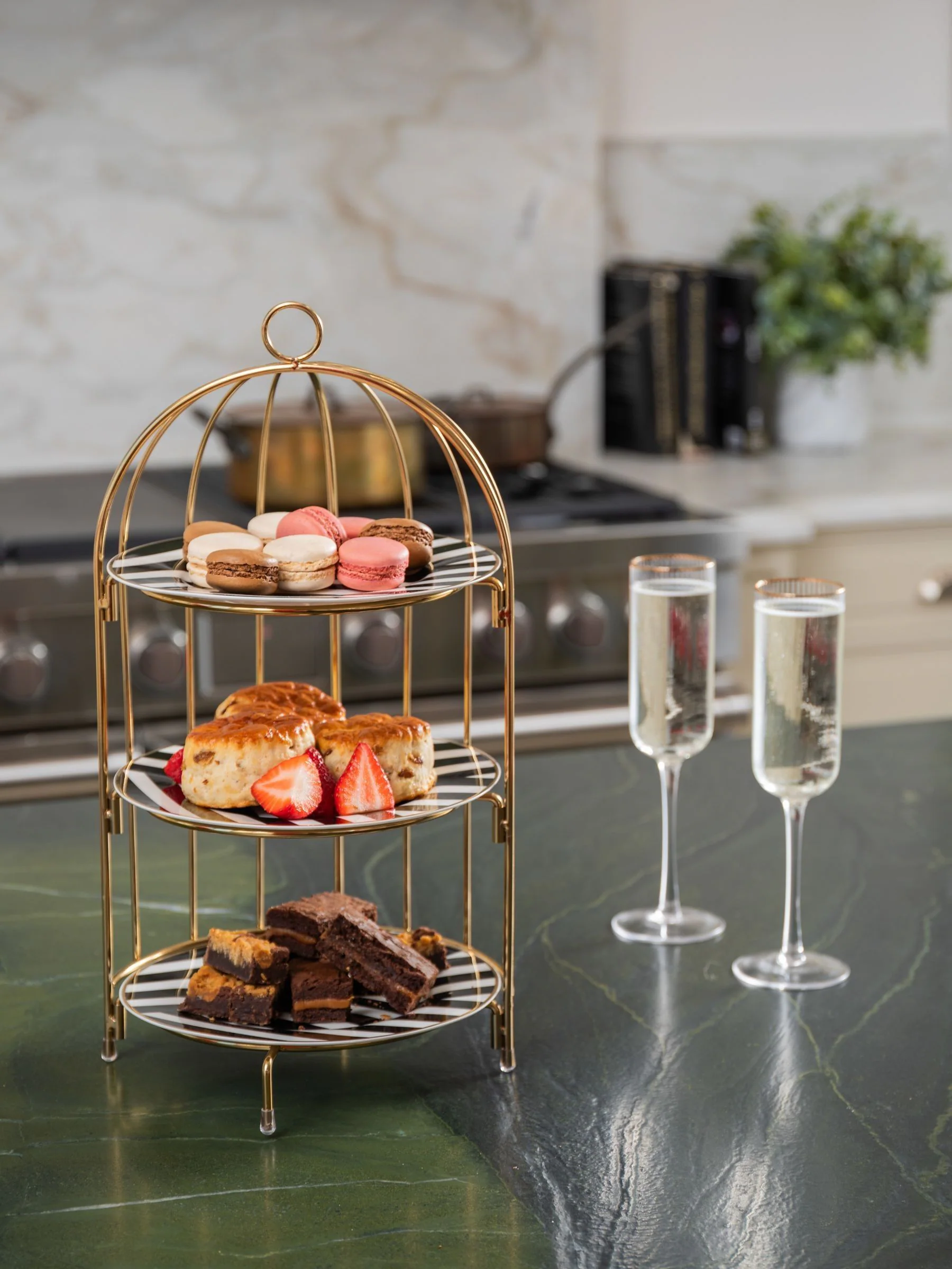 Artesa Bird Cage Afternoon Tea Stand