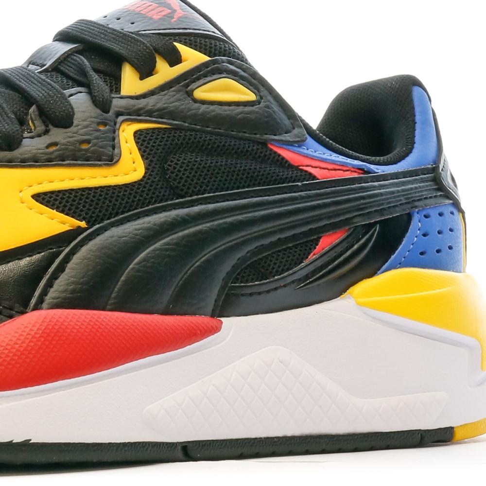 Puma Baskets Noir/Bleu/Jaune Garçon Puma X-Ray Speed