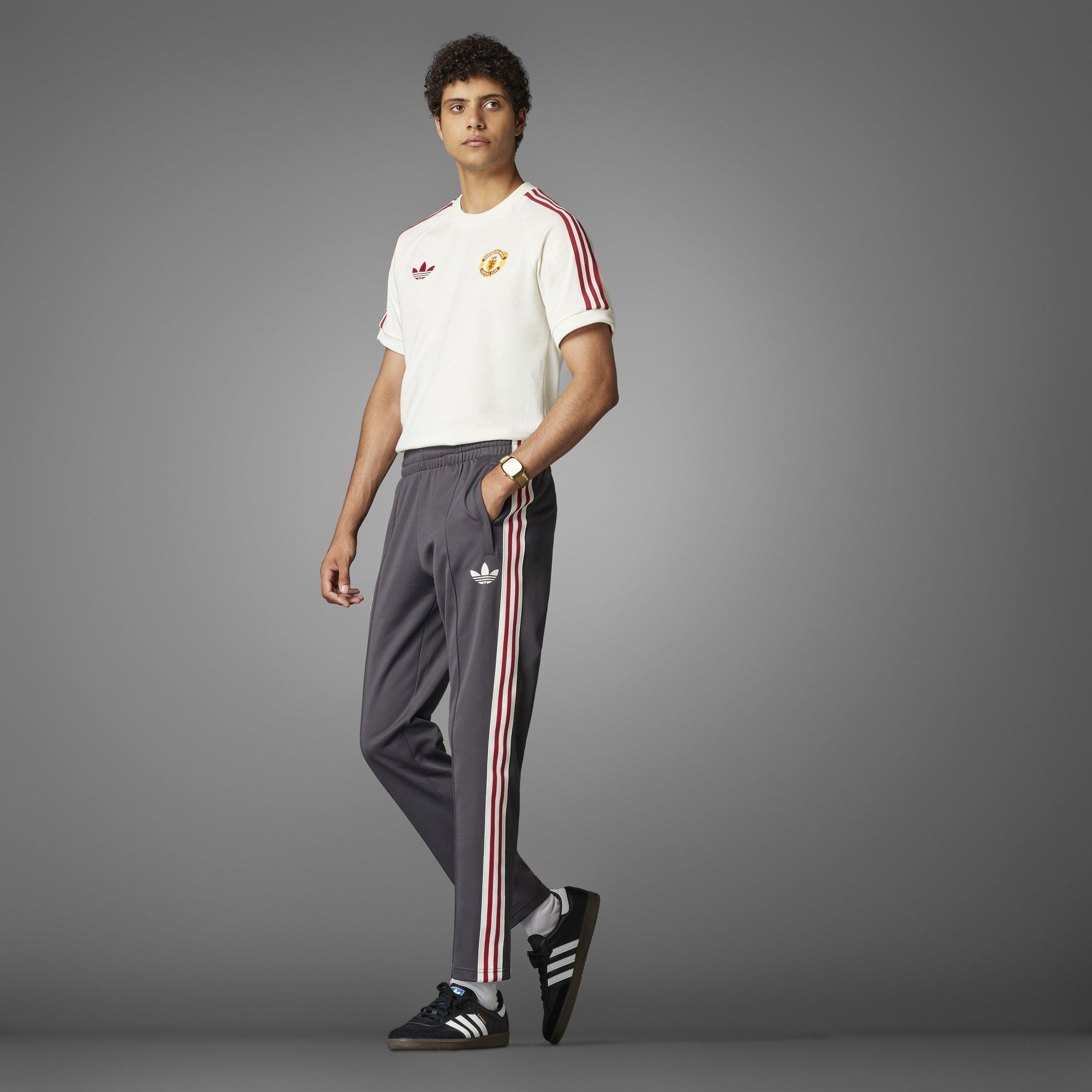 adidas Originals Manchester United Beckenbauer Track Bottoms Adults