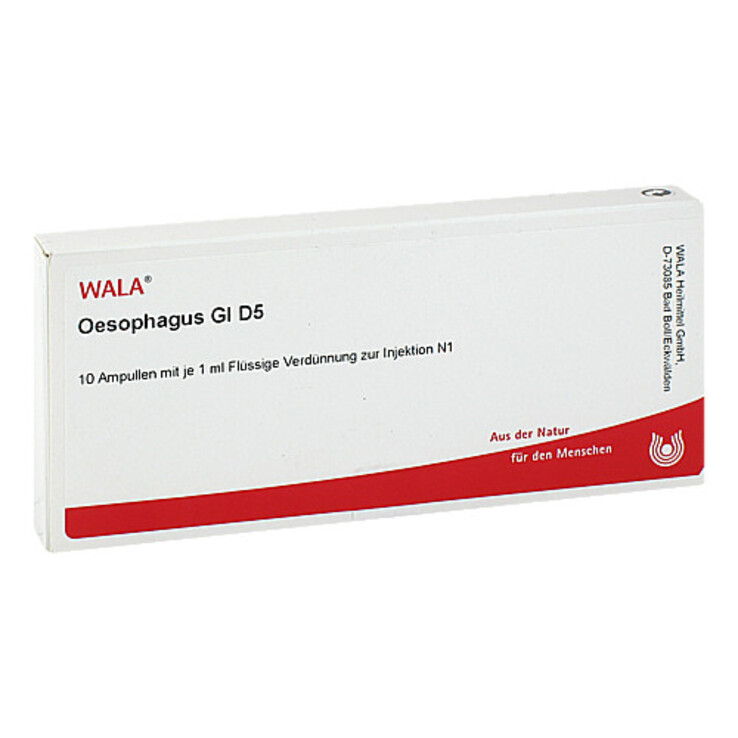 Oesophagus GL D 5 Ampullen, 10X1 ml