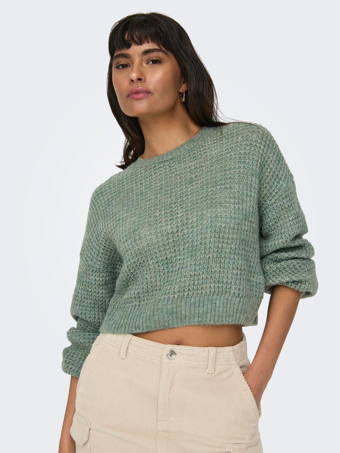 ONLMIKANI Strickpullover Lily Pad
