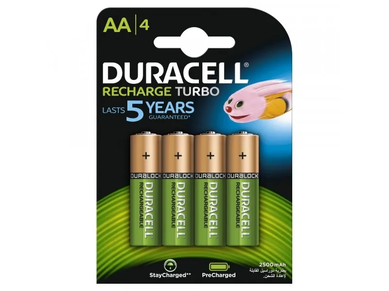 Duracell PreCharged - Batteri 4 x AA type - NiMH - (genopladelige) - 2400 mAh