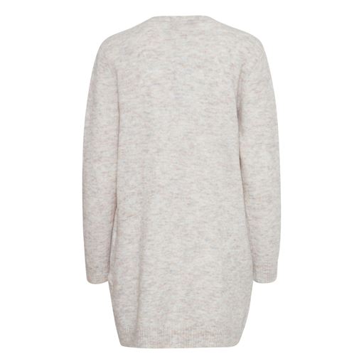 Fransa Sanny Cardigan, Limestone Melange, L