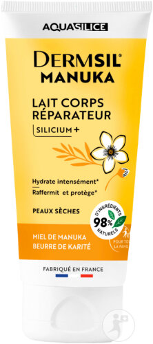 Aquasilice Lait Corps Miel De Manuka Hydratant/Raffermissant/Protecteur Tube 200ml