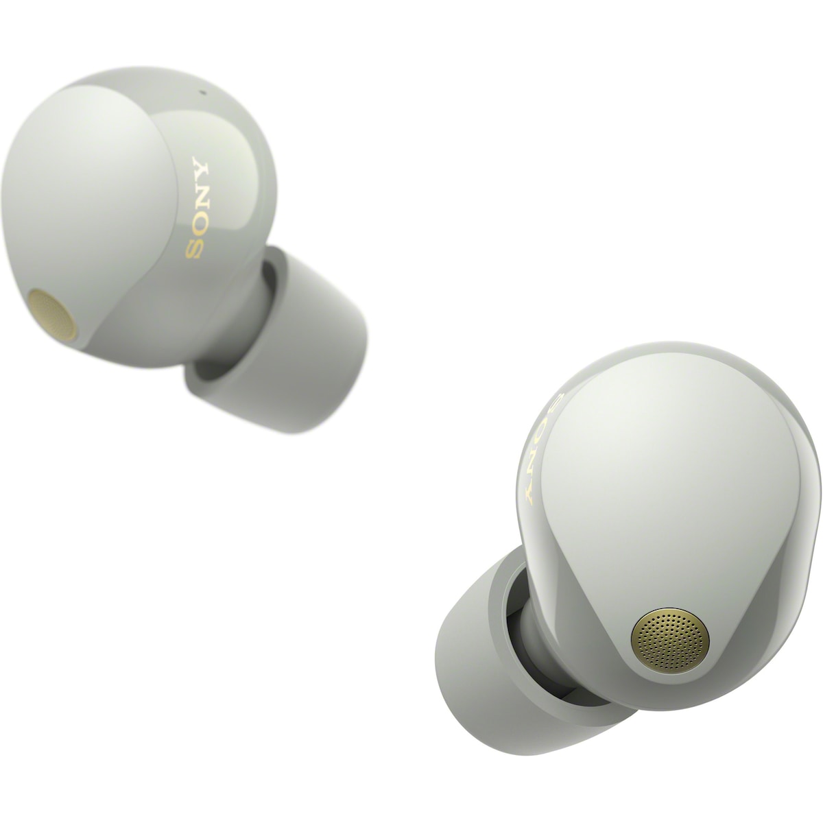 Sony WF-1000XM5 helt trådløse in-ear hodetelefoner (sølv)
