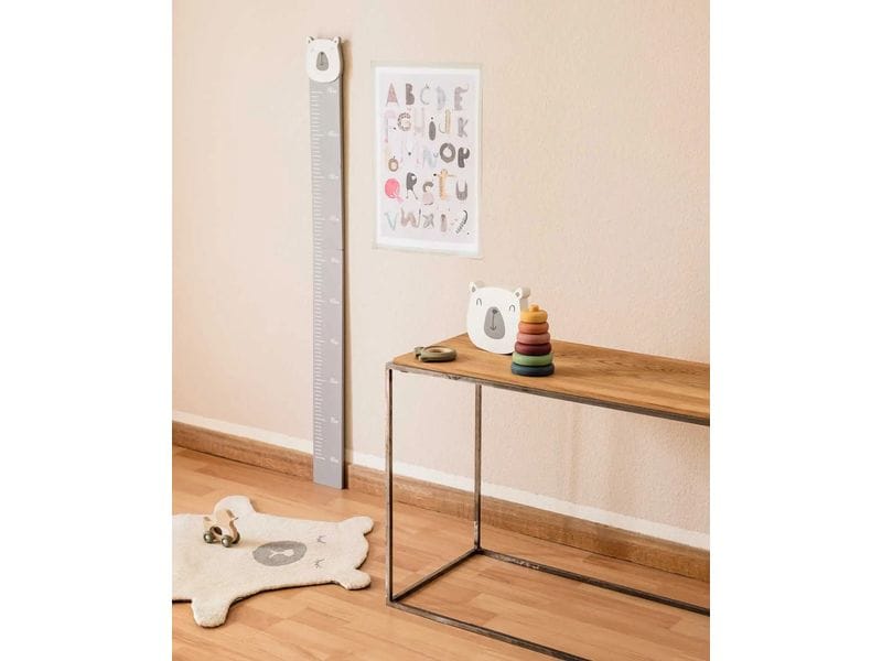 Esmée Messlatte Kids Bär 150 cm Messlatte für Kinder – Bär aus Holz