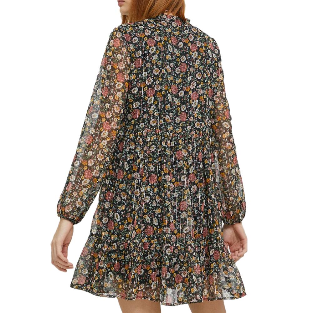 JDY Robe Noir à Motifs Femme JDY Cody