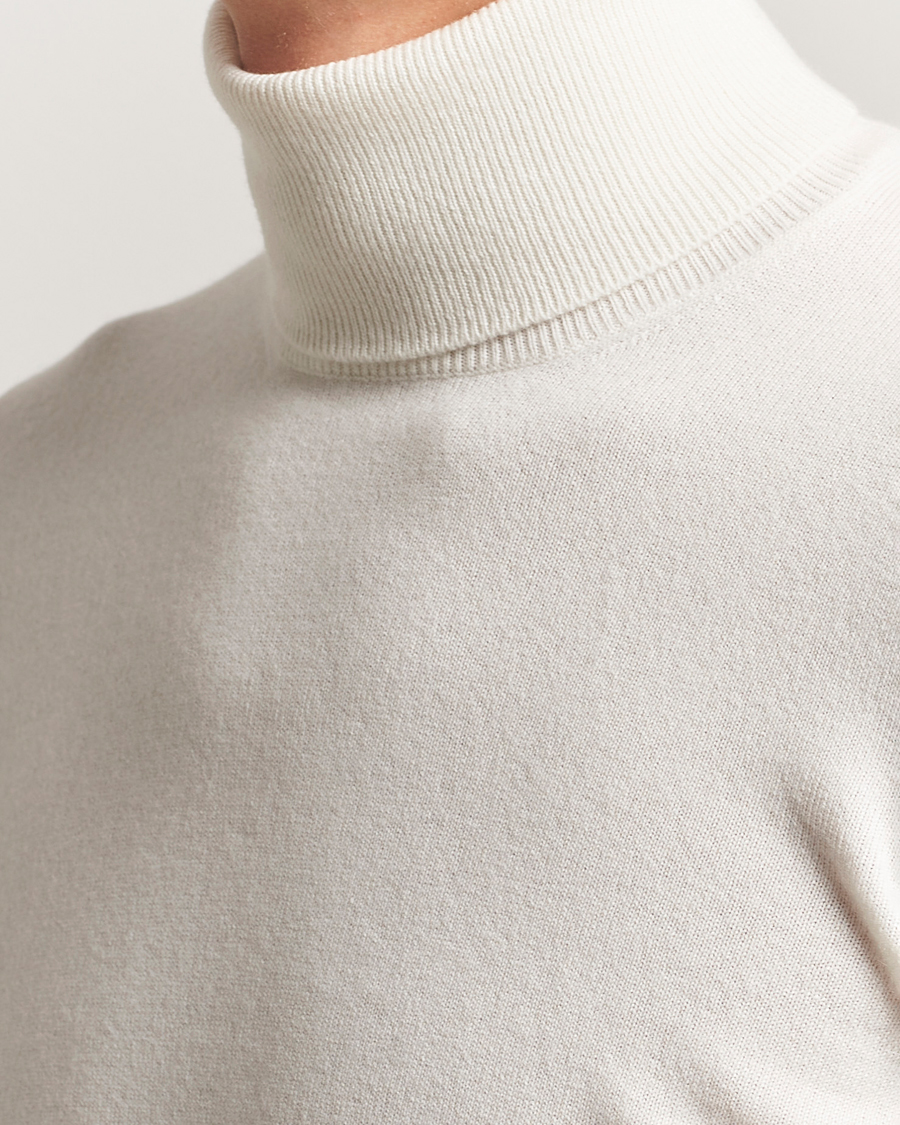 Brunello Cucinelli 2 Ply Cashmere Rollneck Panama