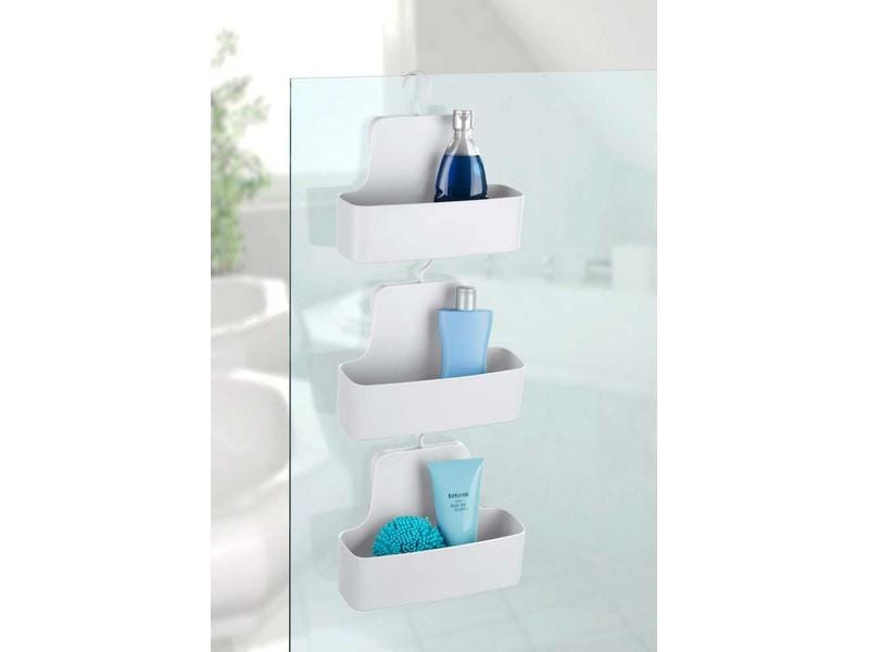 Wenko Duschmittelhalter Barcelona Weiss Duschablage