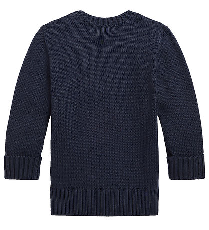 Polo Ralph Lauren Bluse - Strick - Navy m. Kuscheltier