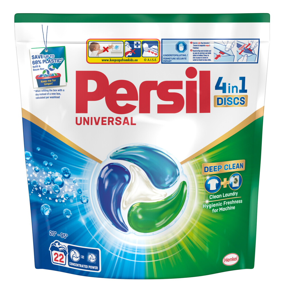 Persil Wasmiddelcapsules Discs Universal22 stuks