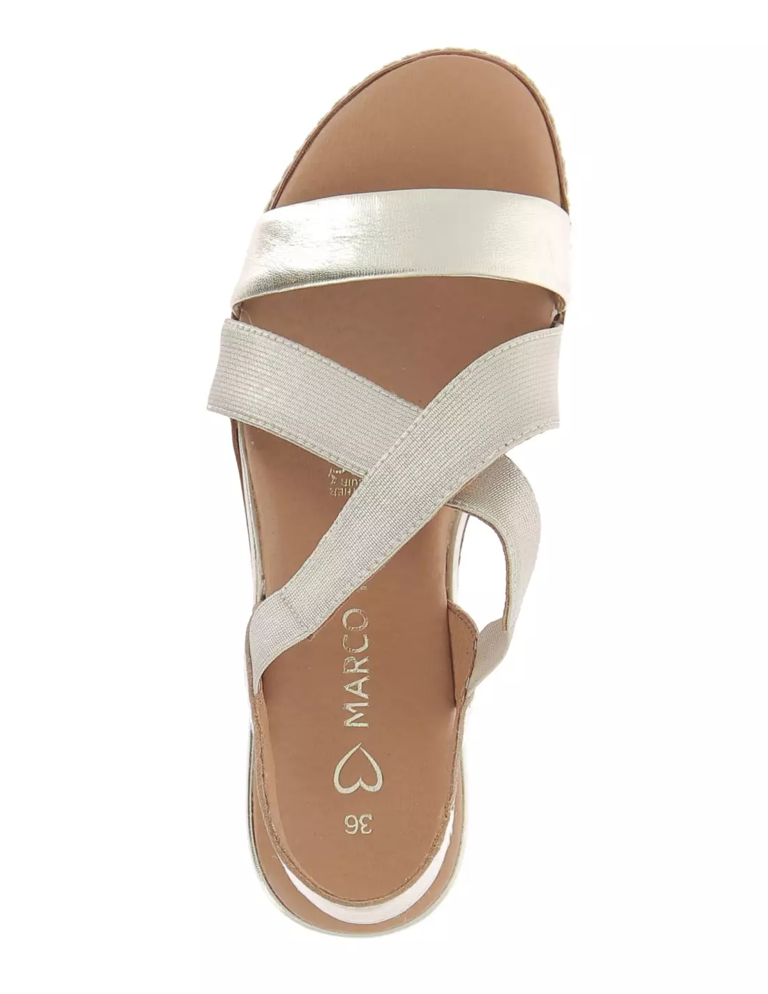 MARCO TOZZI 28721 42 940 - Sandales & nu-pieds Gold