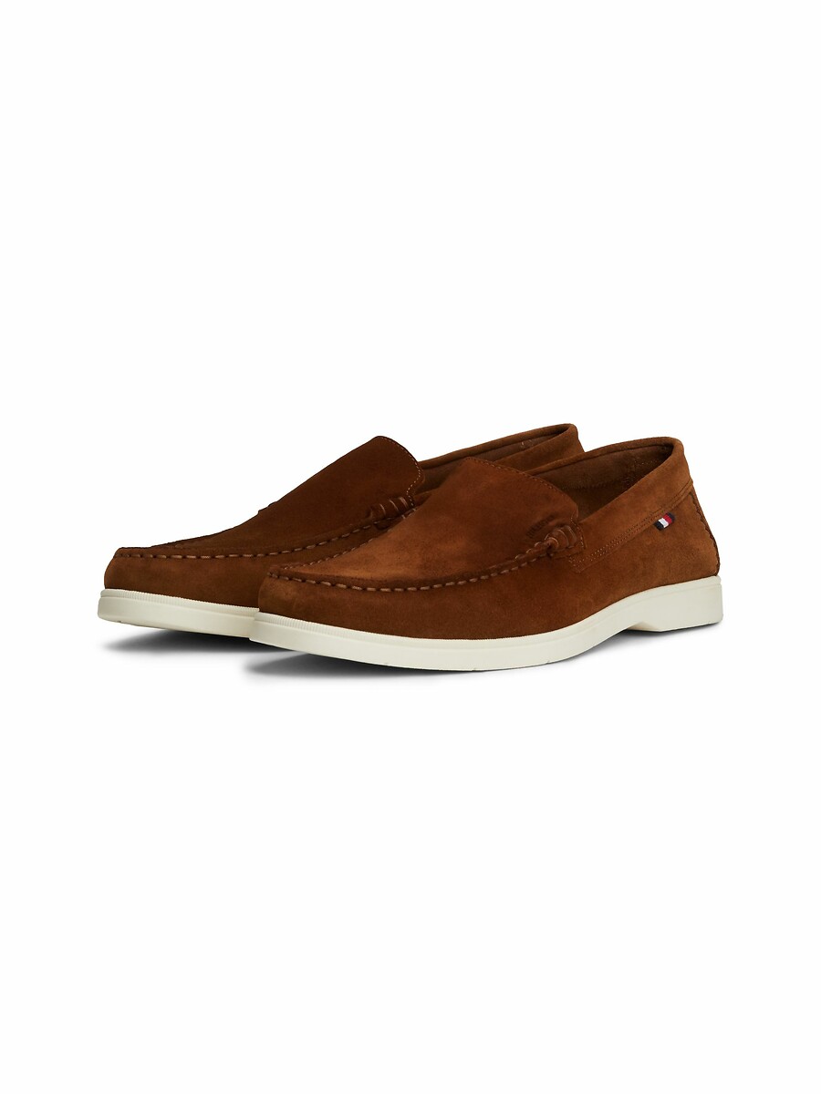 TOMMY HILFIGER<br>Mocassins em camurça