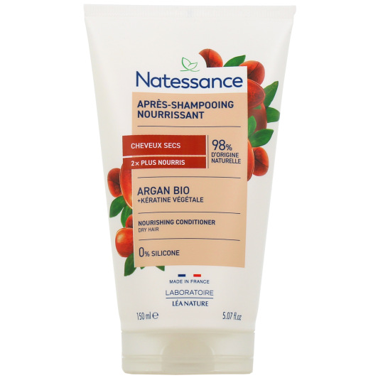 Après-shampooing démêlant Argan & Kératine Végétale Natessance