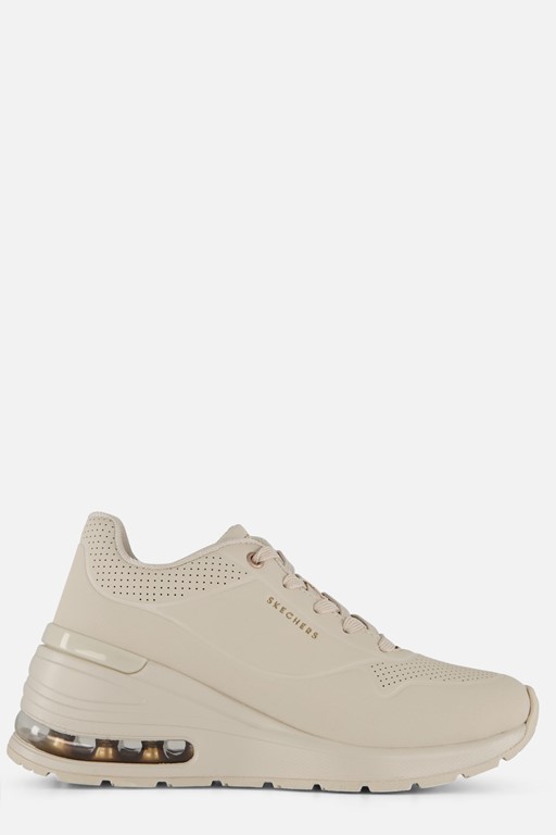 Skechers Million Air Wedge Sneakers wit