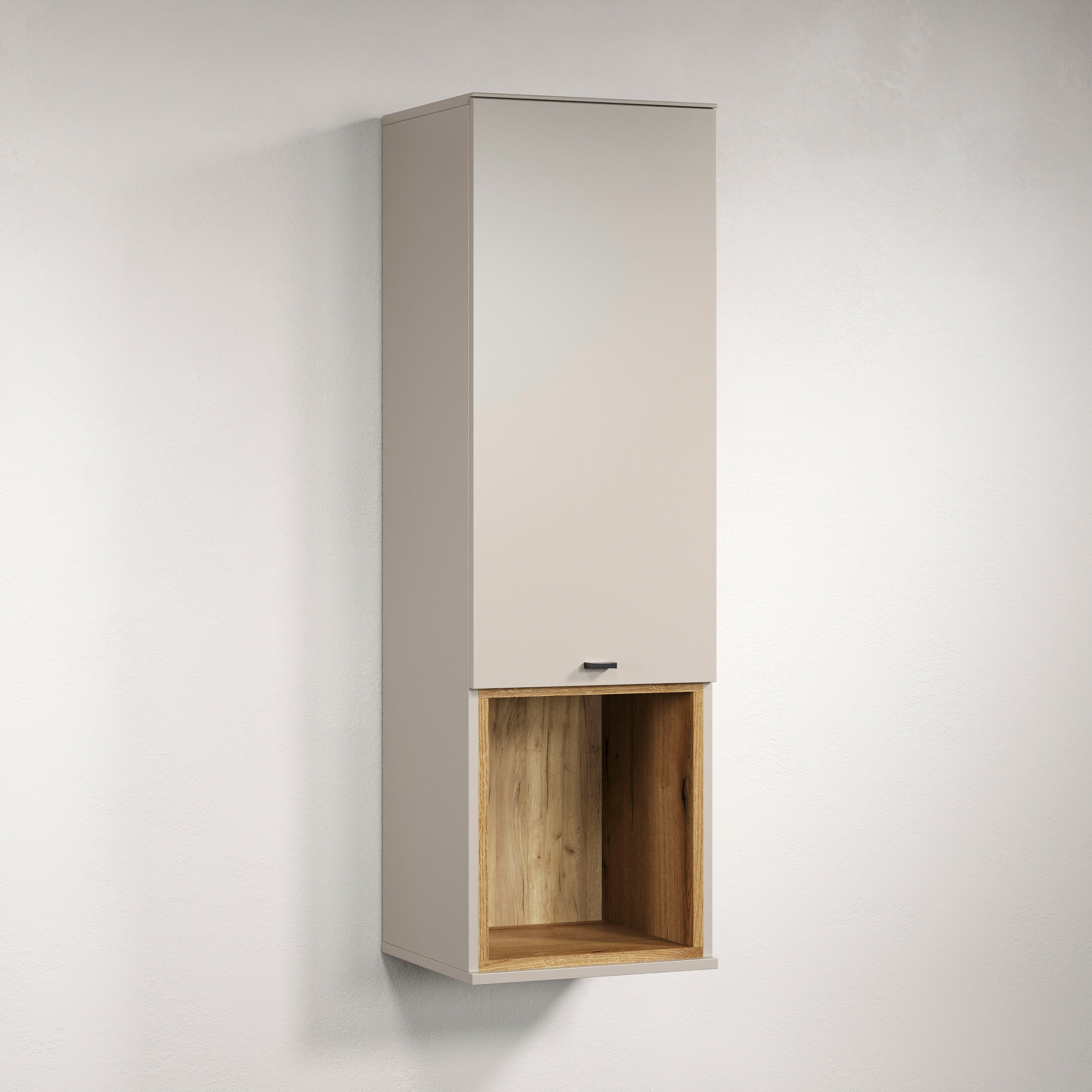 PLACES OF STYLE Hängevitrine »San Pedro« 1 Stk. tlg. Hängeschrank, 1 Tür, 1 Fach & Soft-Close - (B/T/H) 40/37/130 cm