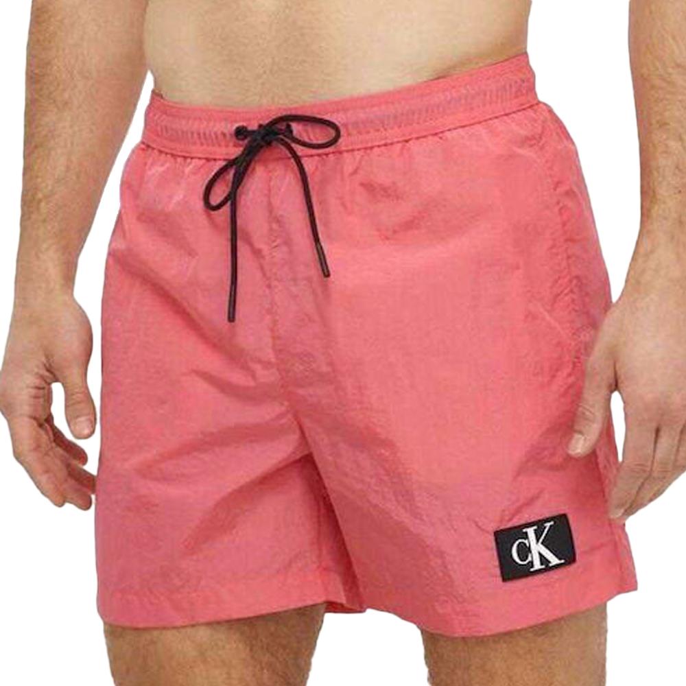 Calvin Klein Jeans Short de bain Rose Homme Calvin Klein Jeans Medium Drawstring