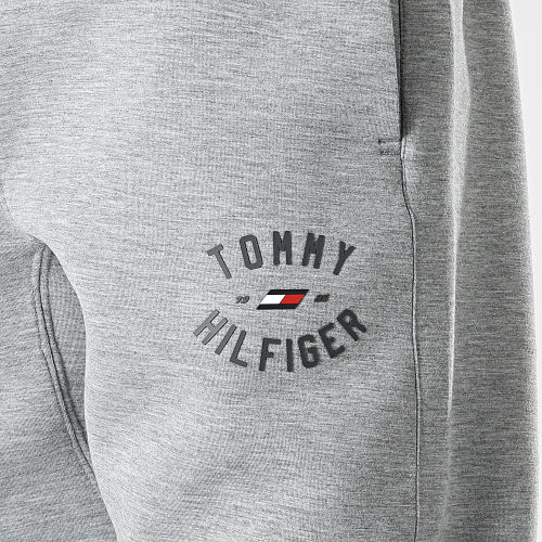 Pantalon Jogging Varsity Graphic 7551 Gris Chiné
