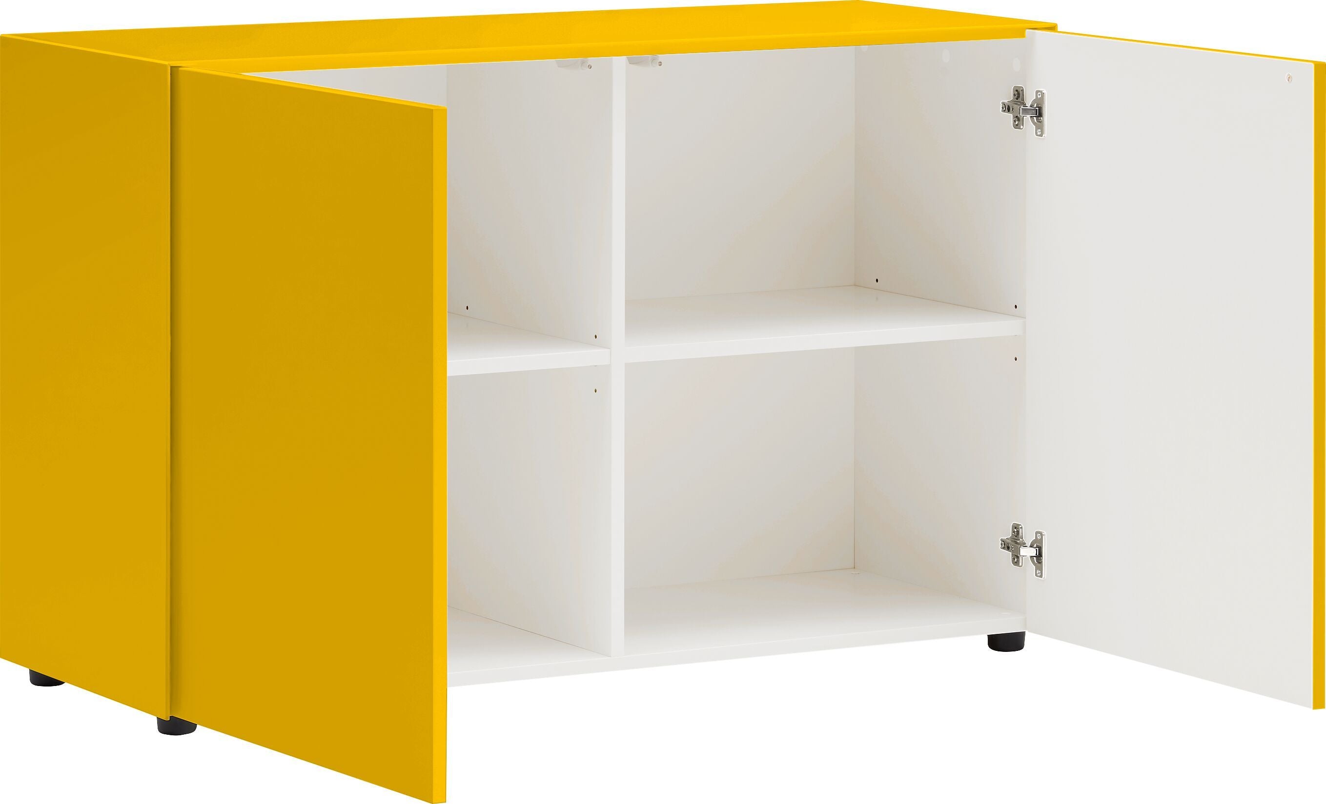 LUX Sideboard - Gelb / B: 120.0 cm x T: 46.0 cm x H: 74.5 cm