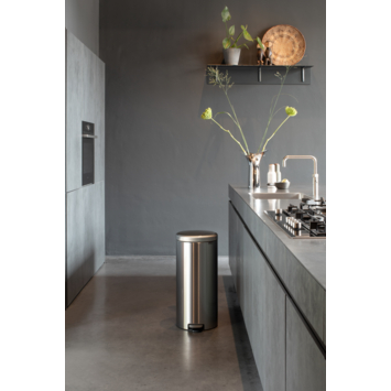 Brabantia NewIcon Pedaalemmer - 30 L - Matt Steel