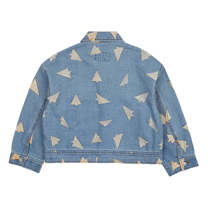 Jelly Mallow Veste en Jean Avion de Papier | Bleu