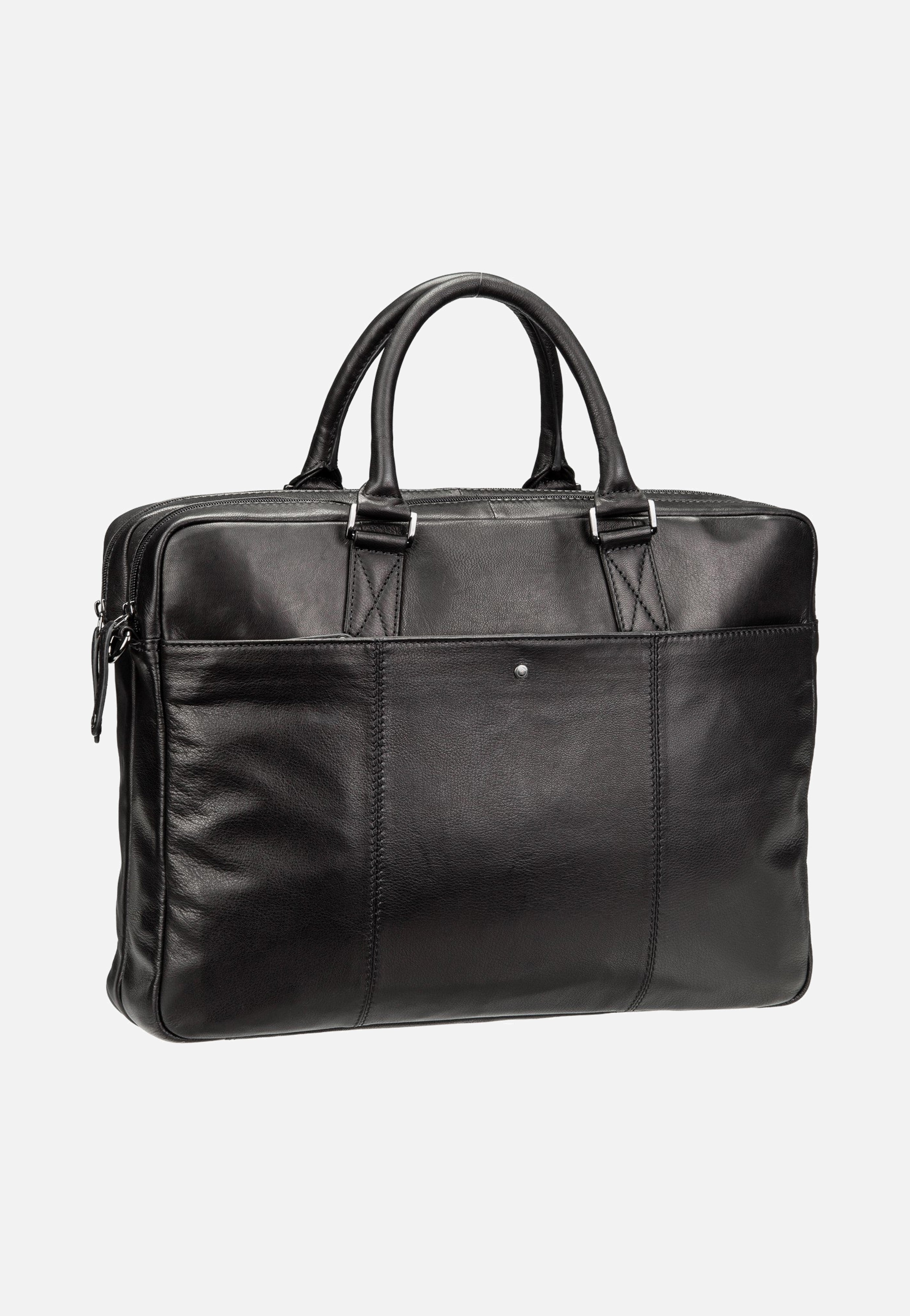 Black Magic Briefcase Large Black - Aktentasche