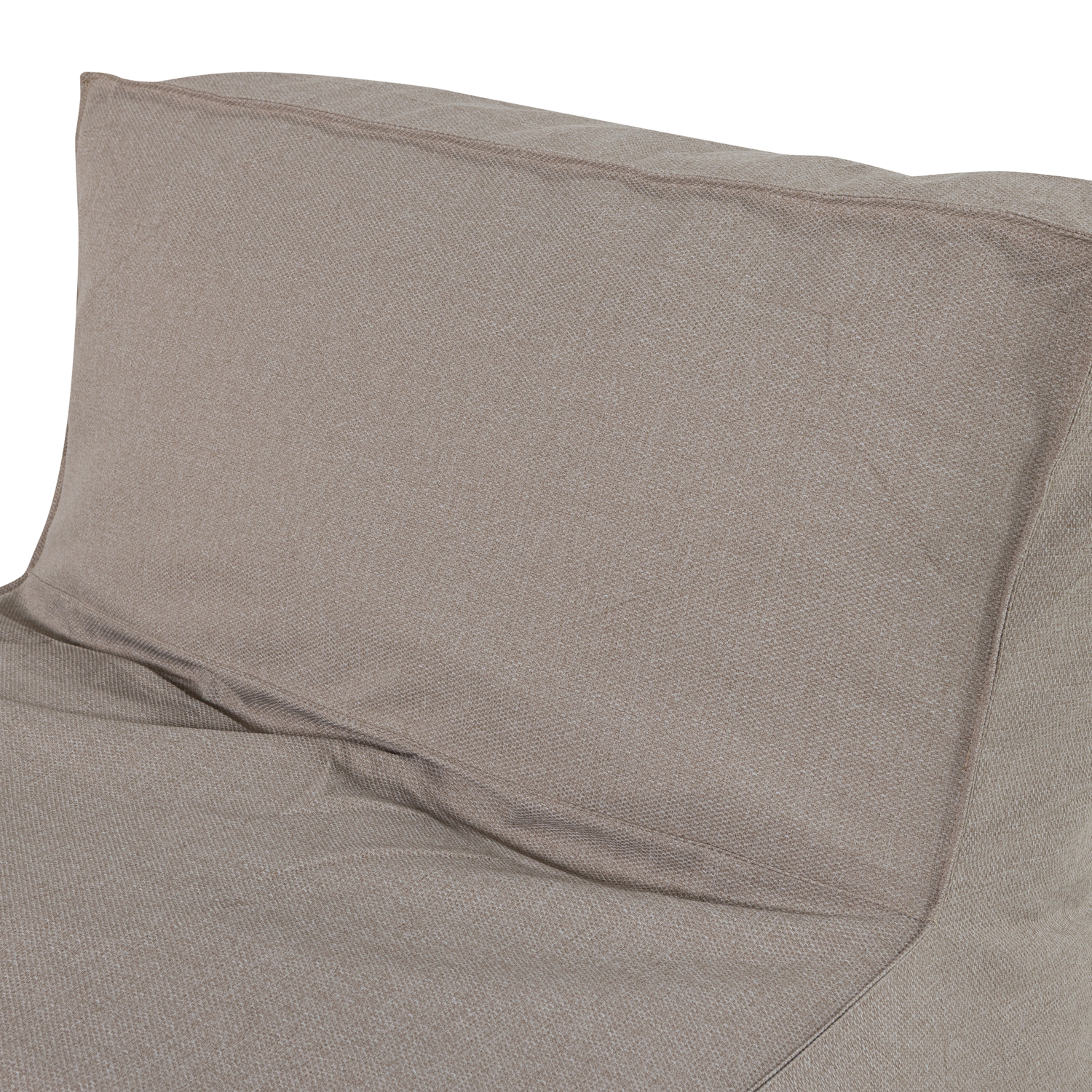 WOOOD Velora Ligbed Tuin - Polyester - Zand - 80x175x95