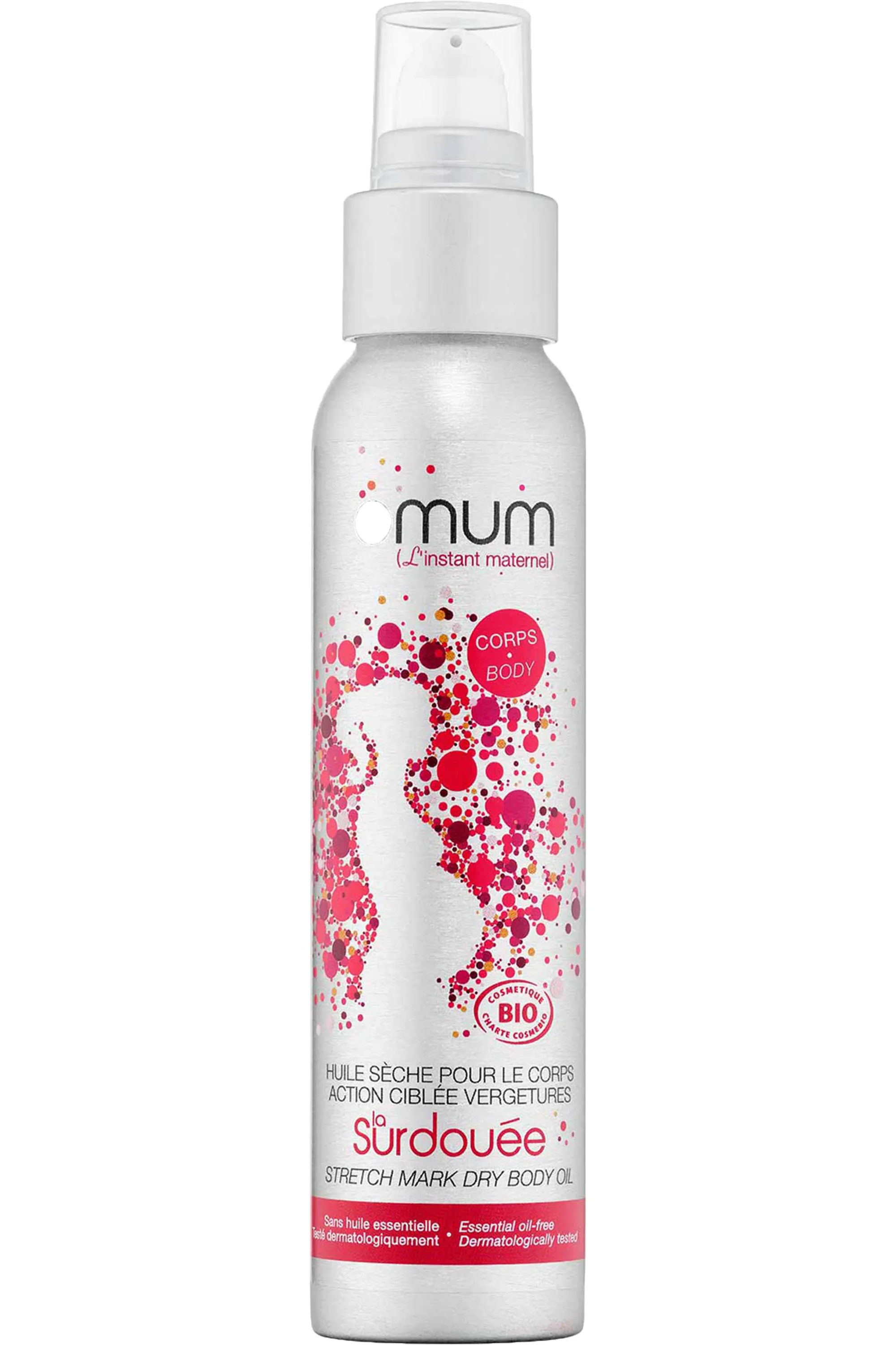 Omum Huile sèche anti-vergetures La Surdouée-100 ml